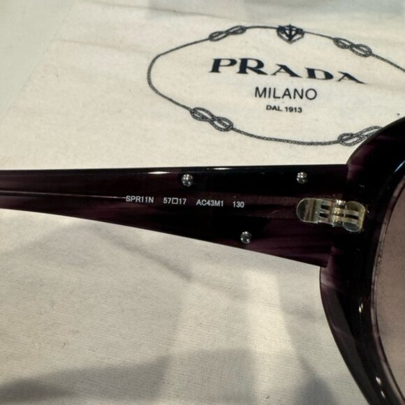Authentic Prada sunglasses with case